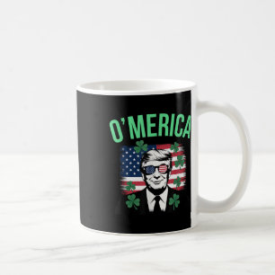 オメリカおもしろいアメリカ国旗ドナルド・トランプ聖 コーヒーマグカップ