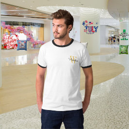 オメンズ 名前入りモノグラム Tシャツ