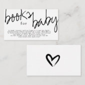 オモダンベビー白黒ベビーカード エンクロージャーカード (正面/裏面)