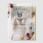 オモダンラブラランジェリーブライダルシャワー ベラム紙招待状 (オフセット (カップル))