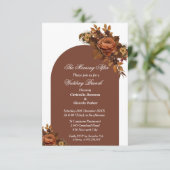 オモダンレ結婚ンジのブランチパーティー 招待状 (スタンド正面)