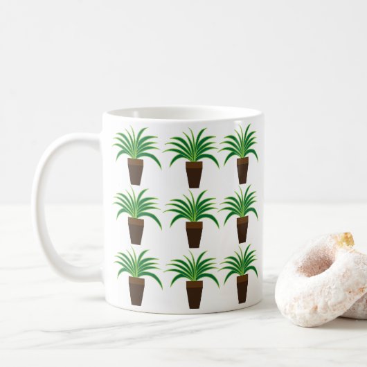 オモト草 コーヒーマグカップ (ドーナツ)