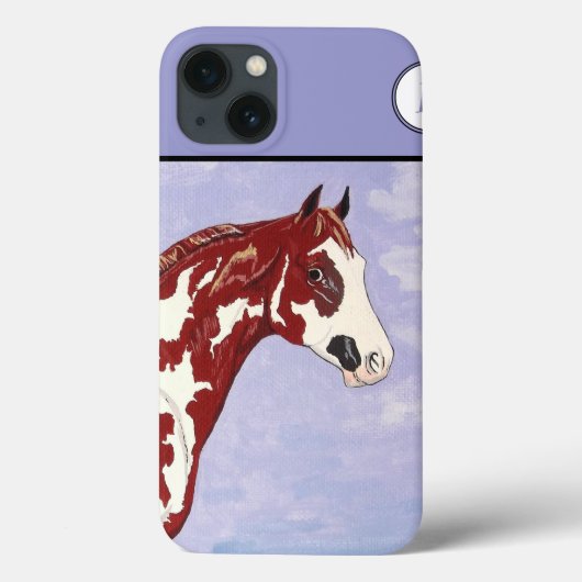 オモノグラムのバ絵を描ウマ Case-Mate iPhoneケース (裏面)