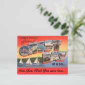 オモンドベイからの挨拶 ポストカード (スタンド正面)