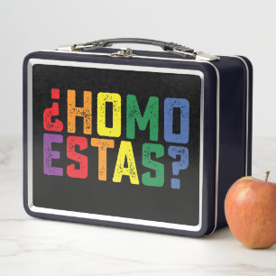 オモ・エスタス スペイン メキシコ 風刺 おもしろ ゲイ プライド LGBTQ メタルランチボックス