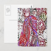 オヤのウェディングドレス ポストカード (正面/裏面)