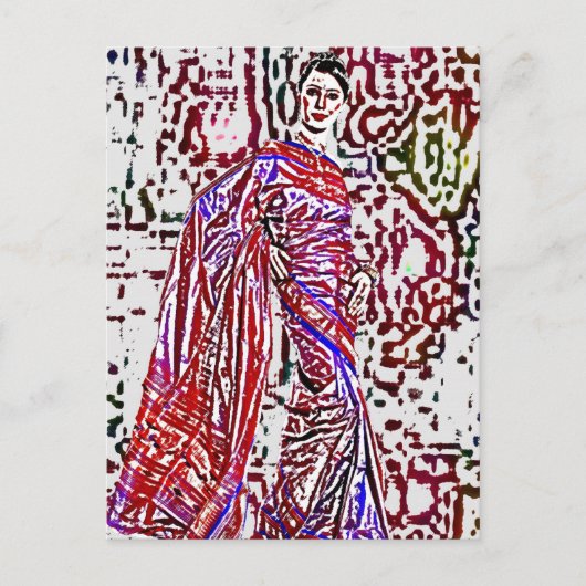 オヤのウェディングドレス ポストカード (正面)