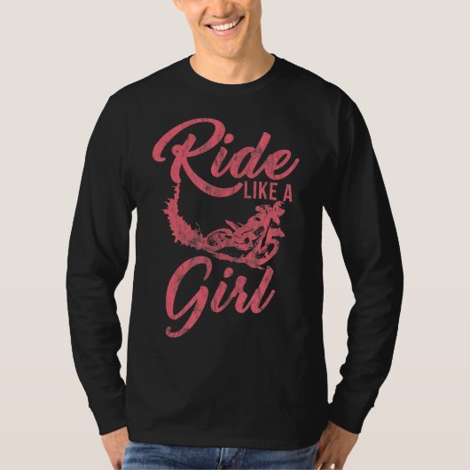 オヤジのバイク用ユーモアギフト Tシャツ (正面)