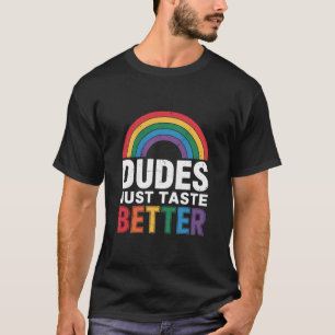 オヤジの味は最高 ゲイ プライド LGBTQ 面白いギフト Tシャツ