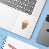 オヤマ、私は私 シール (ノートパソコンとiPhone)