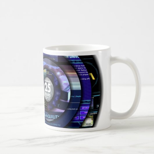 オライオンの腕宇宙プロジェクト25周年 コーヒーマグカップ (右)