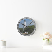 オラクルケ灯台 ラウンド壁時計 (ホーム)