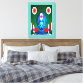 オラクル社に相談する キャンバスプリント (インサイチュ (寝室))