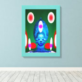 オラクル社に相談する キャンバスプリント (インサイチュ (ウッドフロア))