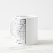 オラサイ地図 コーヒーマグカップ (正面左)
