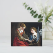 オラツィオ・ジェンティレスキ＆ジョヴァンニ・ランフランコ 聖人 ポストカード (スタンド正面)