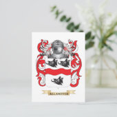 オラディス家紋(ファミリー crest) ポストカード (スタンド正面)