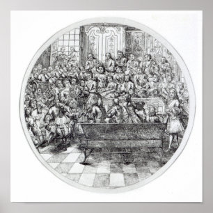 オラトリオ、c.1740を行なうHandel ポスター