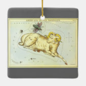 オラニアの鏡、ヴィンテージコンステレーション セラミックオーナメント (裏面)