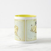 オラニアの鏡、ヴィンテージコンステレーション マグカップ (中央)