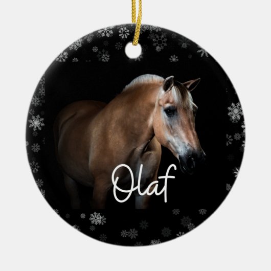 オラフオーナメント セラミックオーナメント (正面)