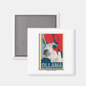 オラマ・オバマ – 磁石 (正面/裏面)