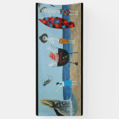 オラメディーズ壁面壁画 横断幕 (縦)