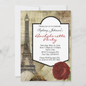 オララパリスタイルバチェロレッテ 招待状 (裏面)