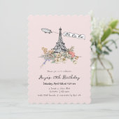 オララパリパリパリジャン誕生日 招待状 (スタンド正面)