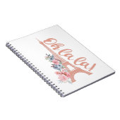 オララ – エッフェルタワーパリフランス ノートブック (右側)