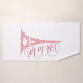 オララ – エッフェルタワーパリフランス バスタオル (バスタオル)