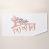 オララ – エッフェルタワーパリフランス バスタオル (バスタオル)