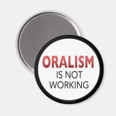 オラリズムが磁石に効かない マグネット (正面/裏面)
