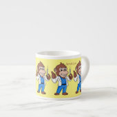 オランおもしろいグタン猿医師 エスプレッソカップ (正面右)