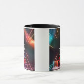 オランのキス、ネオンブラックマグカップから1つだけ マグカップ (中央)