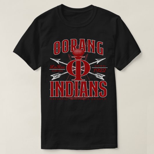 オランインディアン Tシャツ (デザイン正面)