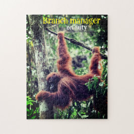 オランウタつるンの木 ジグソーパズル