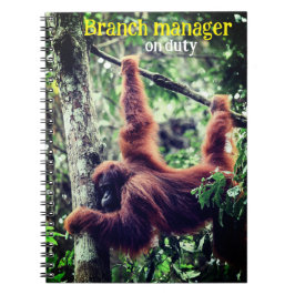 オランウタつるンの木 ノートブック