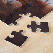 オランウタンジャングルハグ ジグソーパズル (側面)