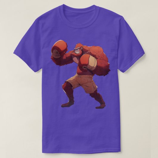 オランウタンボクサー1 Tシャツ (デザイン正面)