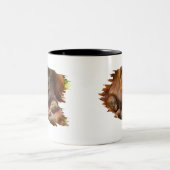 オランウタンマザーホールディング2ベビー ツートーンマグカップ (中央)