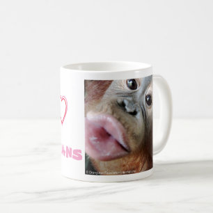 オランウータンが大好き コーヒーマグカップ