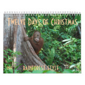 オランウータンによるクリスマスの12日 カレンダー (カバー)