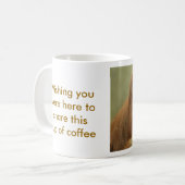 オランウータンのマグ コーヒーマグカップ (正面左)