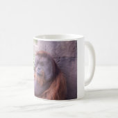 オランウータンのマグ コーヒーマグカップ (正面右)