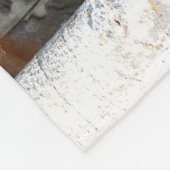 オランウータンの動物愛好家 フリースブランケット (角)