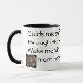 オランウータンの子供の祈りの言葉 マグカップ (左)