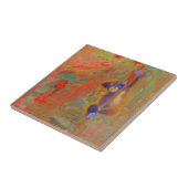 オランウータンの抽象芸術 タイル (側面)