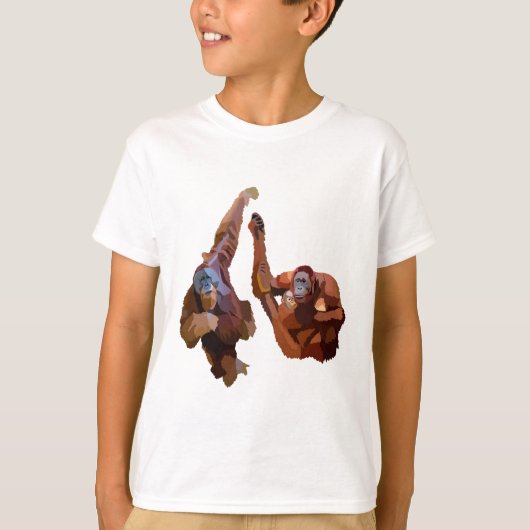 オランウータンの方が好い Tシャツ (正面)