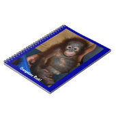 オランウータンの石 ノートブック (左側)